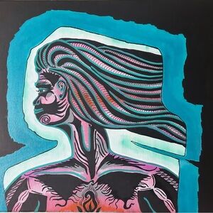 Vibrant Abstract Art Canvas